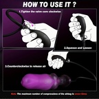 plug anal gonflable