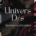 Univers D/s annonces récentes